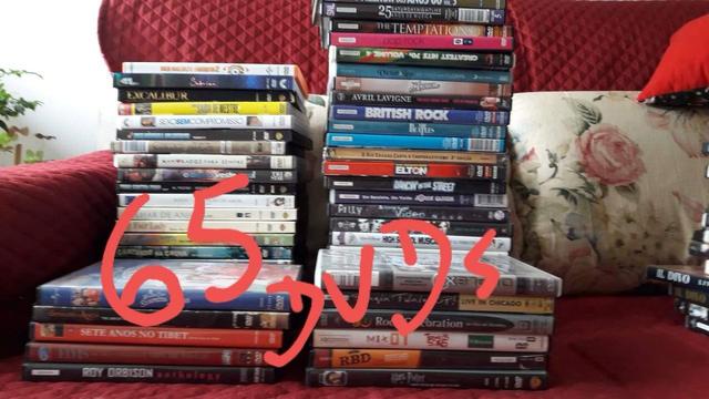 DVDs e CDS diversos