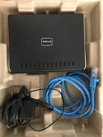 Roteador Dlink pouco usado