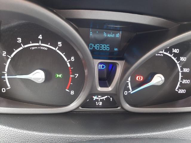Ecosport branco2015,banco de couro,rodas de liga leve aro 15,unico dono - Foto 8