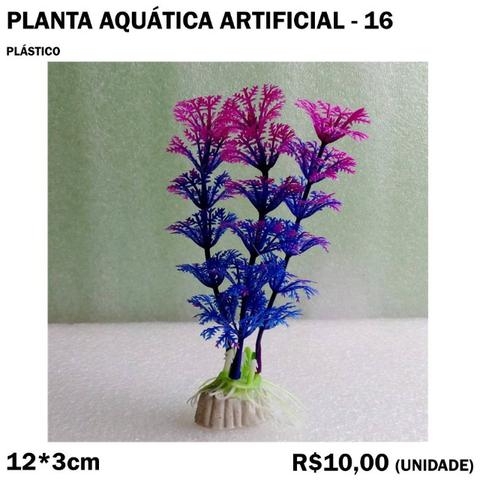 Planta Aquática Artificial Modelo 16