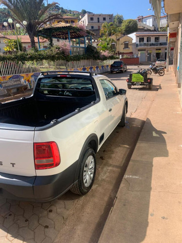 Volkswagen VW Saveiro Robust Branca CS G7 - Foto 3