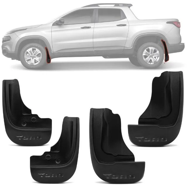 Jogo Parabarro Lameira Fiat Toro c/nome