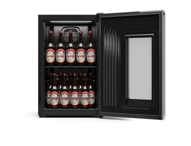 Cervejeira Gelopar GRB-100 PR 95L Porta em Vidro Duplo  Frost Free c/Led (nova) Alecs - Foto 2