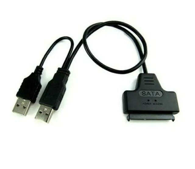 Cabo Sata Conversor USB 2.0 para Sata HDD - Foto 5
