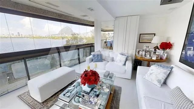 Lagoa | Cobertura 4 quartos, sendo 4 suites - Foto 5