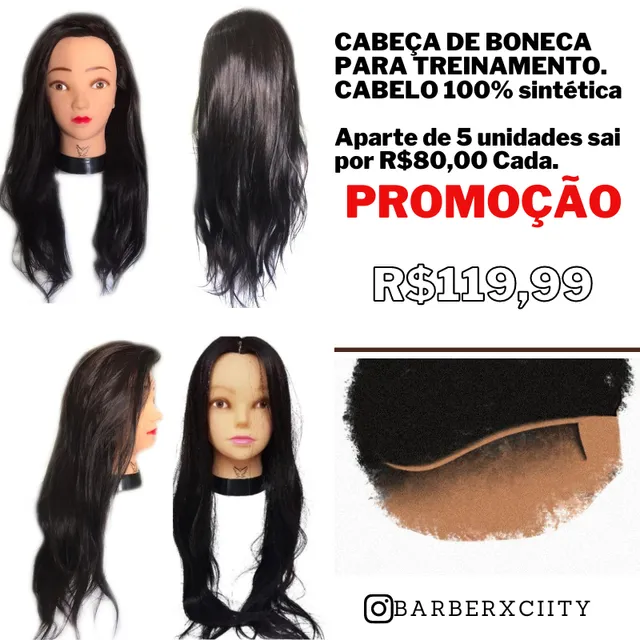 Boneca para penteado  +91 anúncios na OLX Brasil