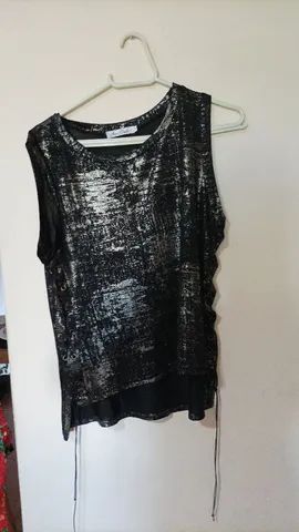 Blusas com leve brilho M - Foto 5