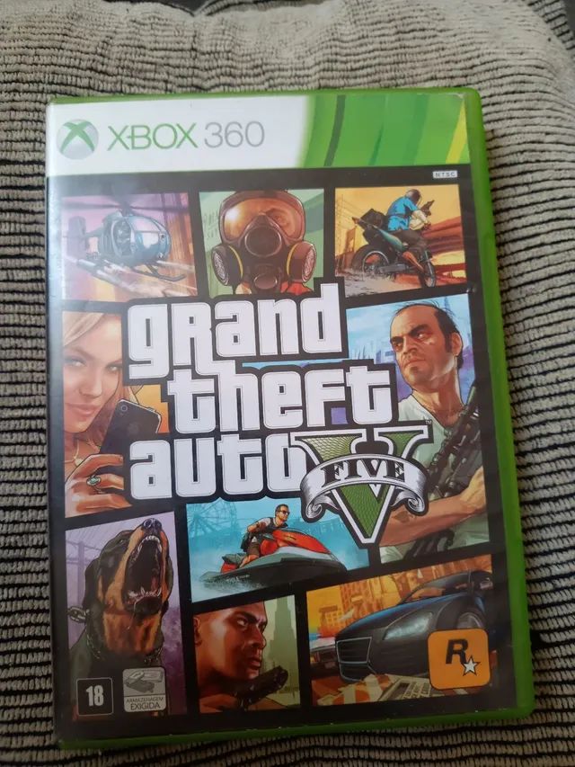 Jogo Grand Theft Auto V (GTA 5) - Xbox 360