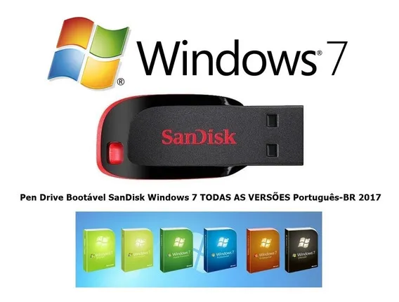 Pendrive P/ Formatação Windows 11 Pro Original Todas as Versoes 64