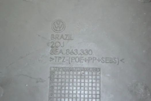 Tapete Borracha Acabamento Volkswagen Polo 2017 2018 - Foto 3