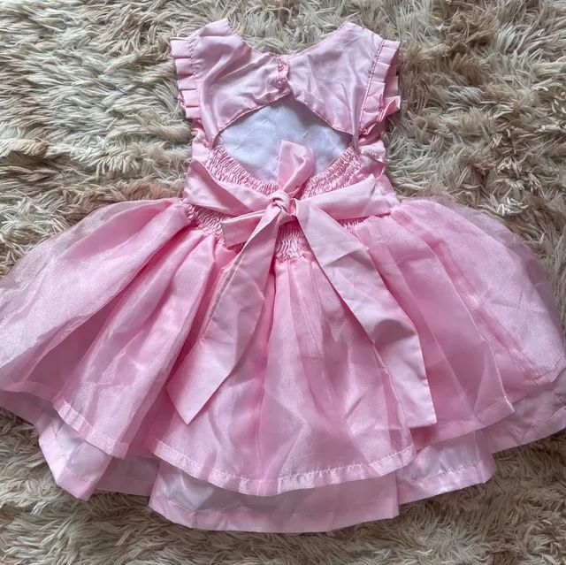 Vestido Infantil Rosa para festa - Foto 2