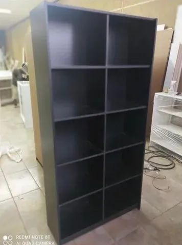 ESTANTE COLMEIA NICHO - PRETO 