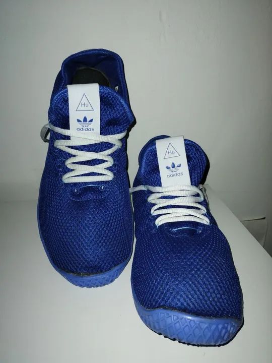 Tenis Adidas Originals Pharrell Williams Hu NMD Azul Roupas Bussocaba Osasco 1357493024 OLX