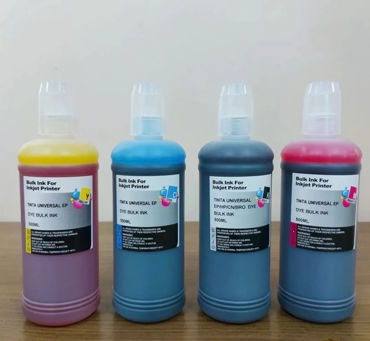 TINTA PARA IMPRESSORA EPSON 500 ML  - Foto 2