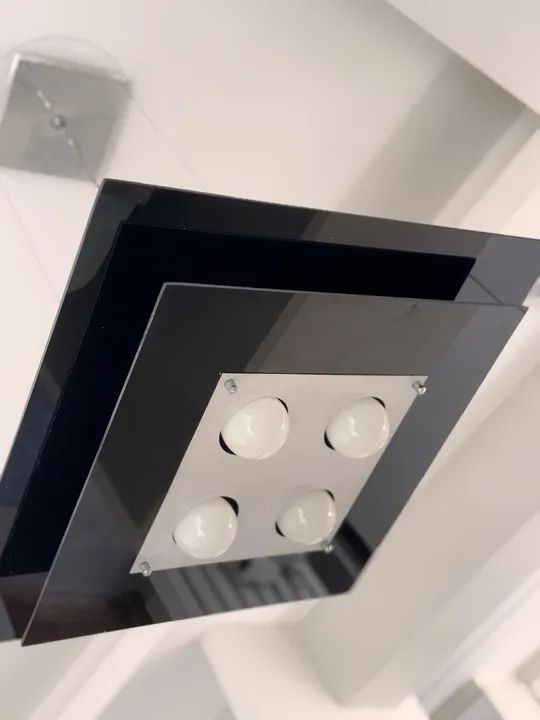 Lustre pendente 4 lâmpadas  - Foto 4