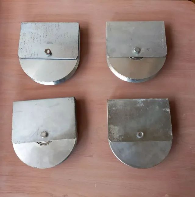 4 unidade de Roldana 6 Polegadas com caixa - Foto 5