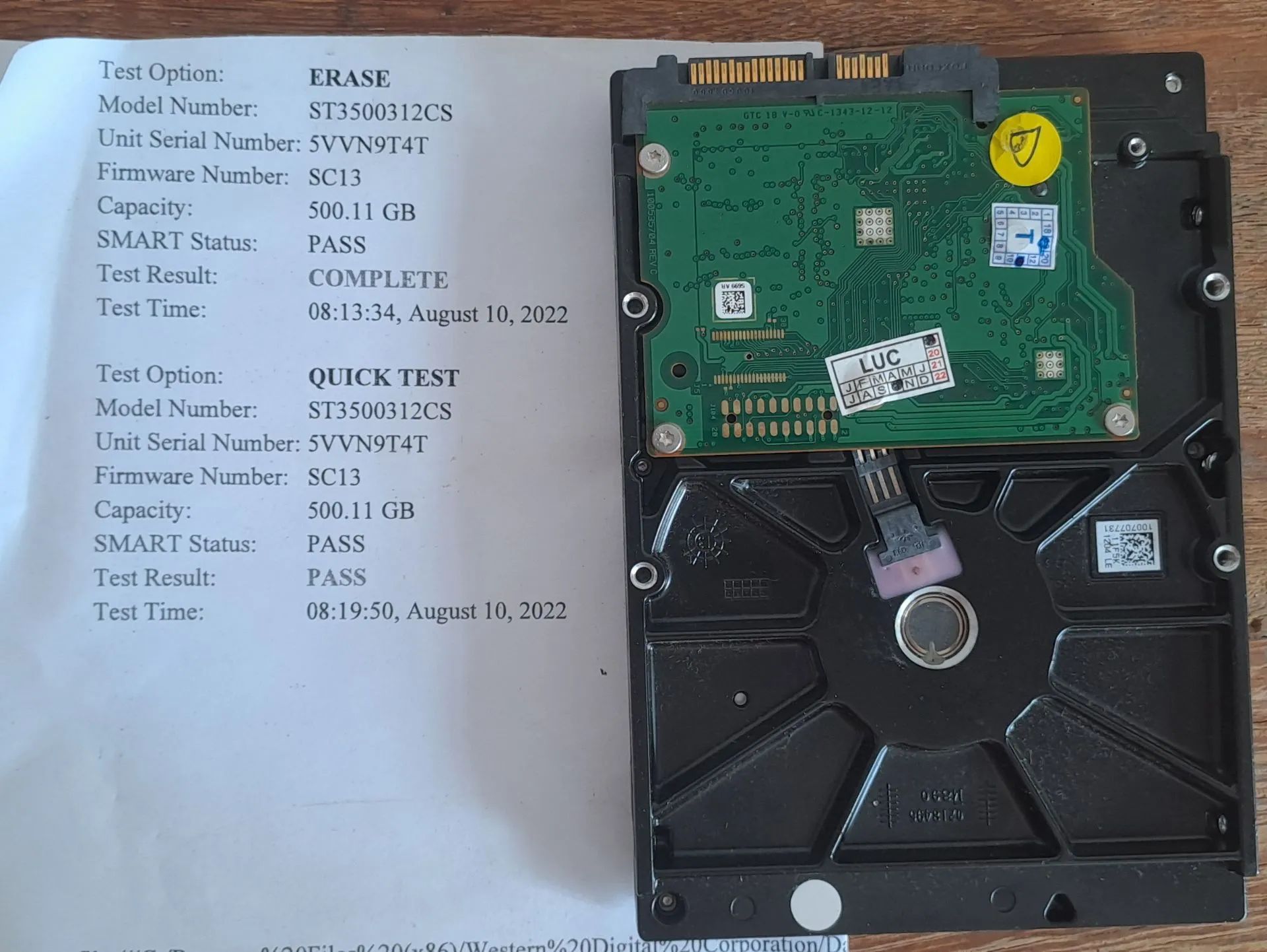 HD Seagate 3.5 500gb - Foto 2