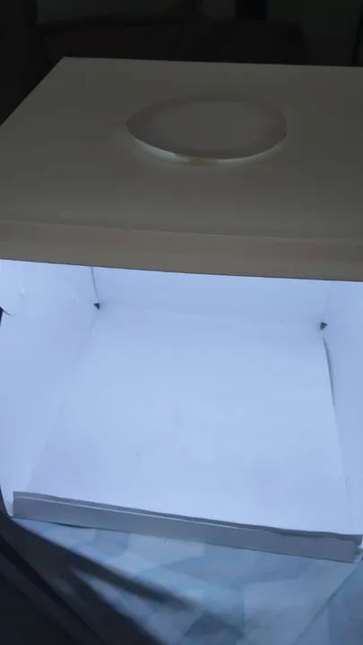 Mini Estúdio Portátil 40x40cm c/Iluminação Led - Foto 5