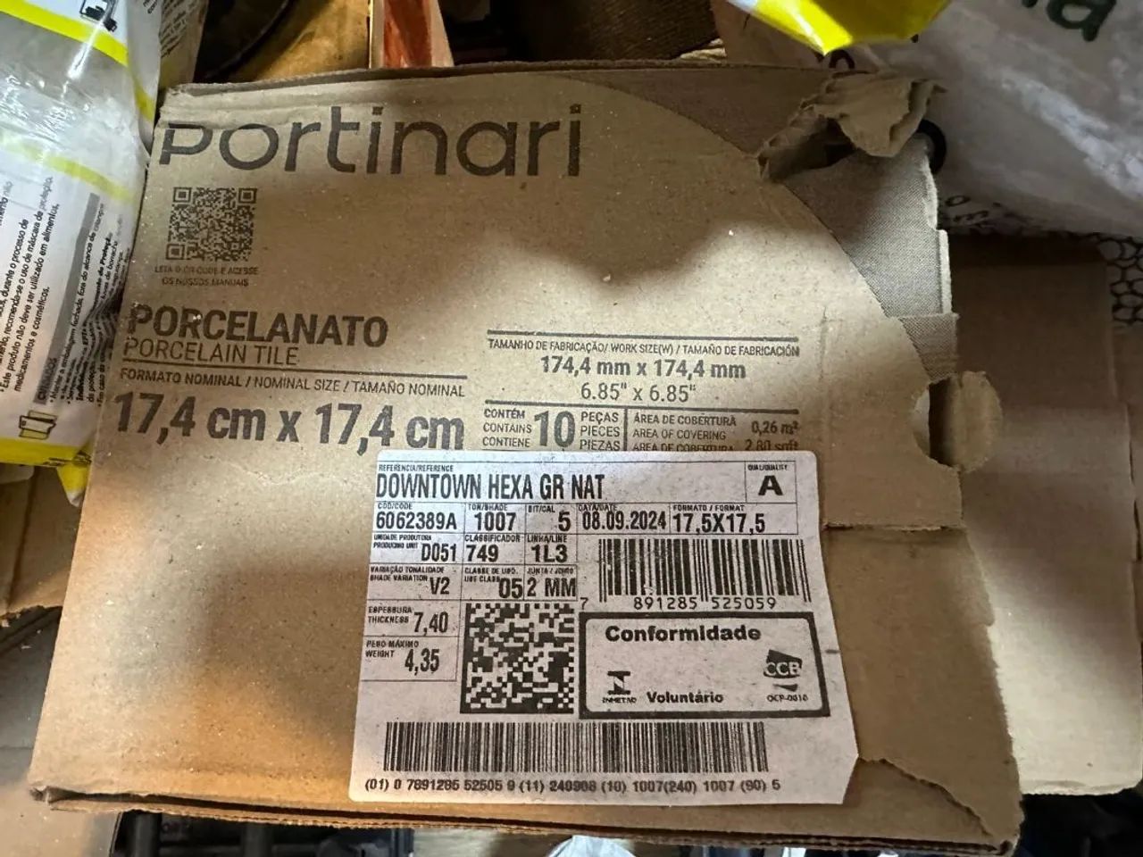 Pisos Hexagonais em Porcelanato - Foto 3