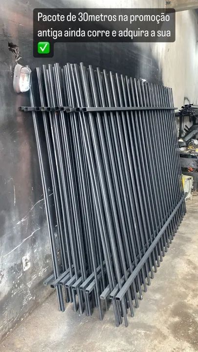 Grades de ferro 15 metros - Foto 3