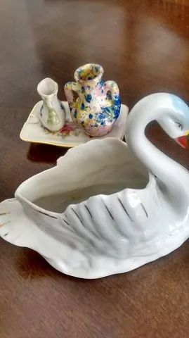 Lindas peças em miniatura de porcelana - Foto 2