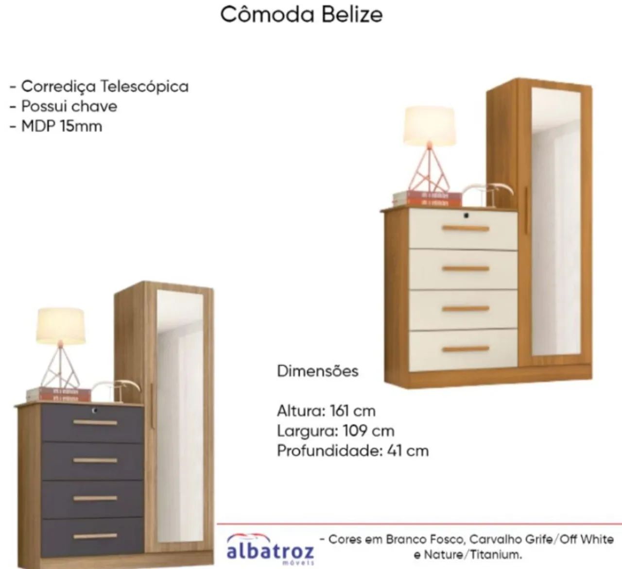 Cômoda Belize  - Foto 3