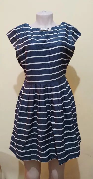Vestido listrado, Maria Filó. Centro  - Foto 3