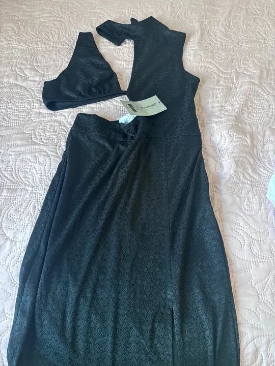 Vestido longo preto  - Foto 5