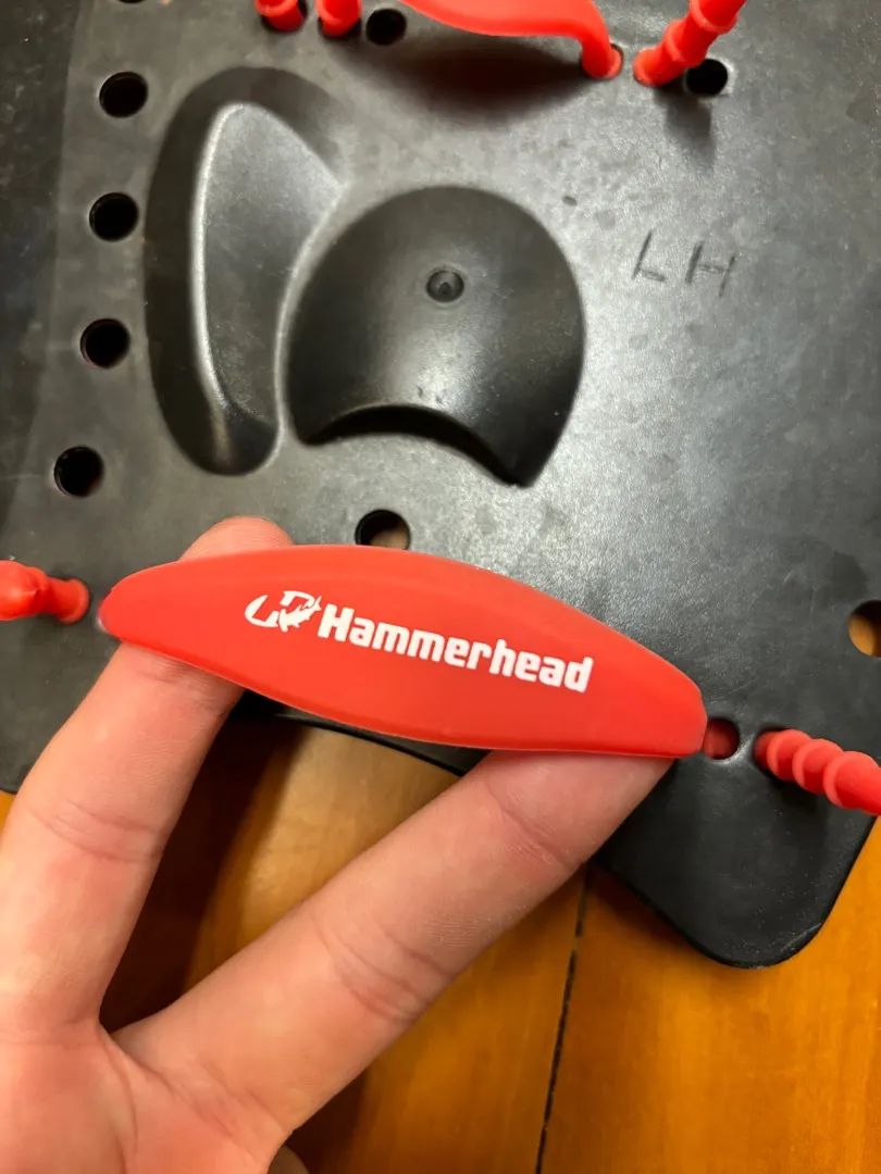 Par de Palhetas de Natação Hammerhead - Tamanho Único - Novo - Foto 4