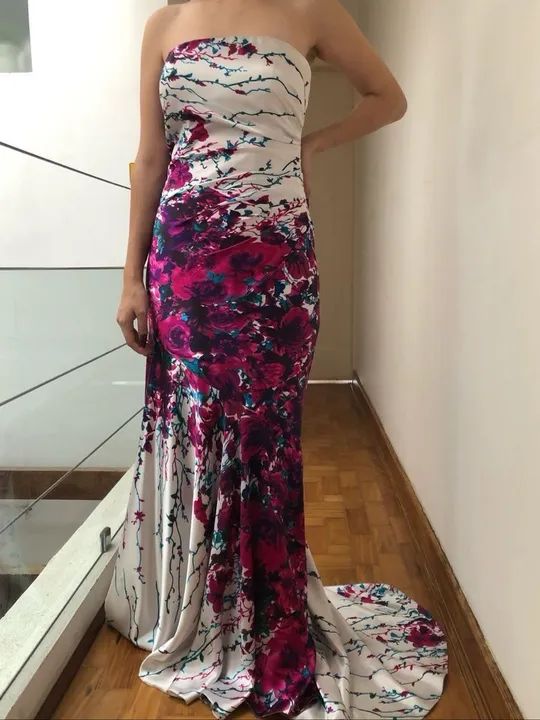 Vestido Longo Floral importado  - Foto 2