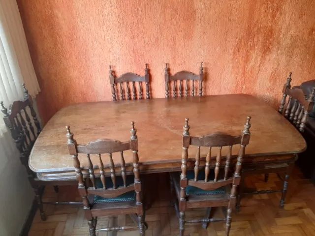 Vendo Excelennte mesa de jantar com 6 cadeiras - Foto 4