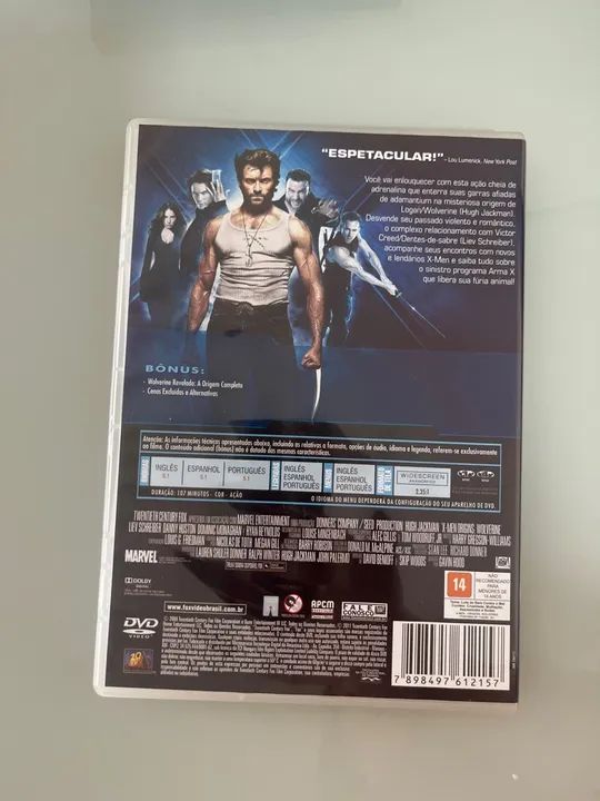 X-Men Origins: Wolverine - DVD - Foto 2