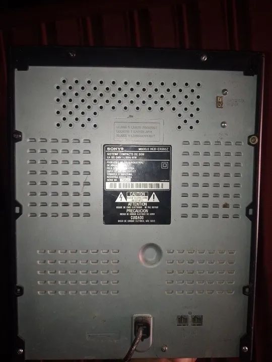 Som Sony para retirada de peças  - Foto 3