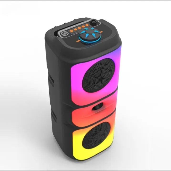 Caixa de Som Bluetooth 30W com LED - Multilaser AL-3829 - Foto 2