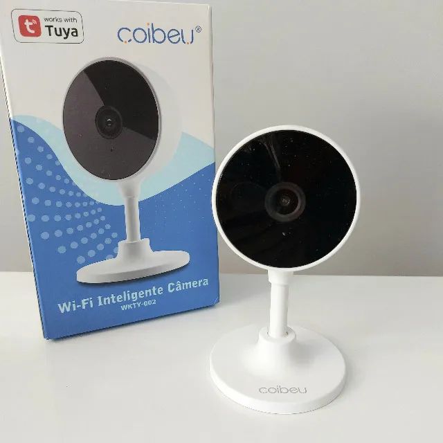 NOVA | Babá Eletrônica Câmera Segurança Interna Wifi Com Visão Noturna