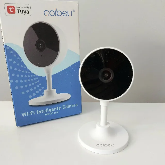 NOVA | Babá Eletrônica Câmera Segurança Interna Wifi Com Visão Noturna