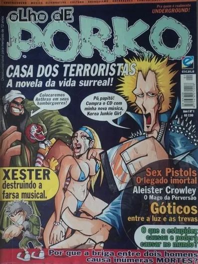 Lote de revistas antingas underground