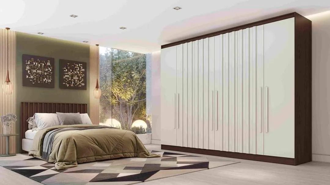 Guarda roupa Oxford 6P sendo 4P ripadas e 4G MDF SR M81 - Foto 3