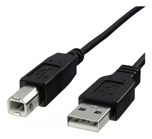 Cabo Usb Para Impressora Universal Padrão Cor Preto - Foto 3