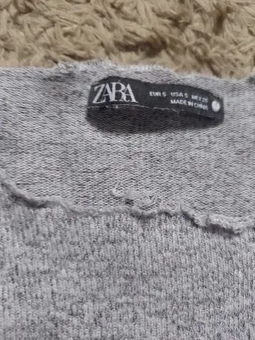 Suéter feminino Zara - tamanho P - Foto 4
