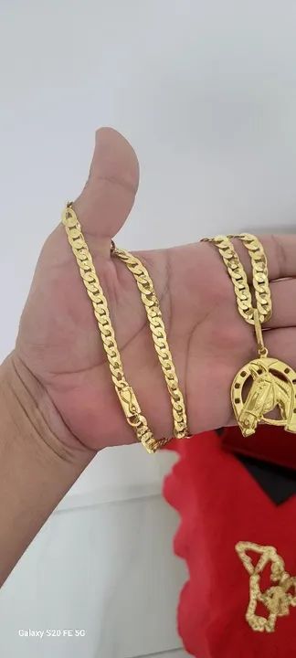 Cordão Masculino em Moeda Antiga 