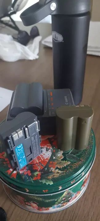 Carregador e Baterias Canon