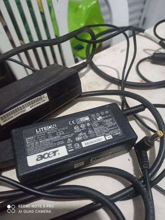 Carregadores para Notebook HP, Acer e Lenovo 80,00 cada  - Foto 4