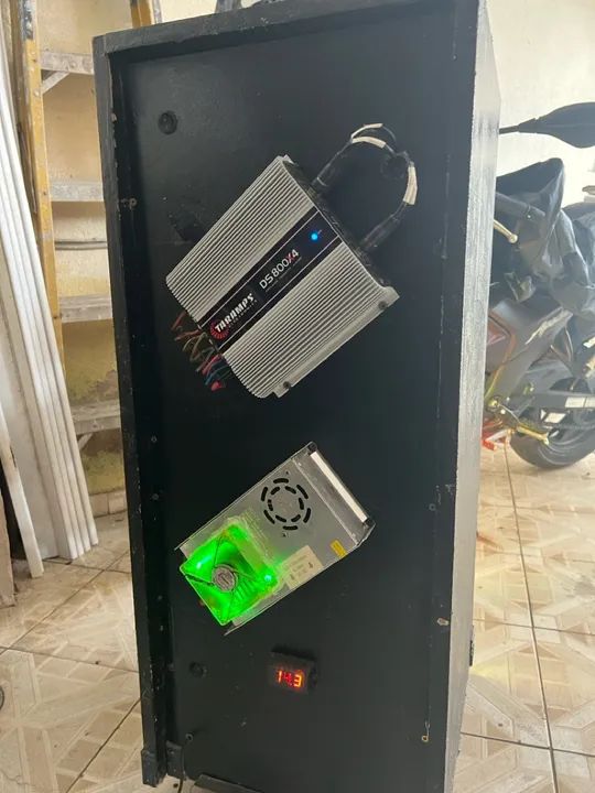 Caixa bob caseira - SOM MUITO FORTE 