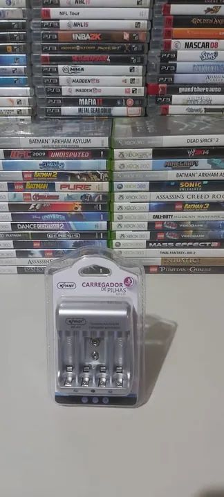 Carregador de pilhas