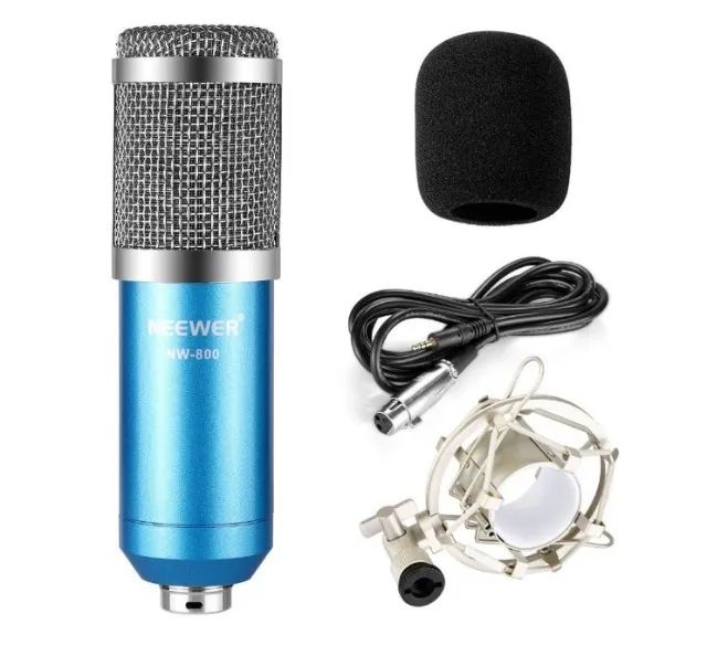 Vendo ou Troco  Microfone Condensador Profissional  Neewer NW800 na Caixa! - Foto 4