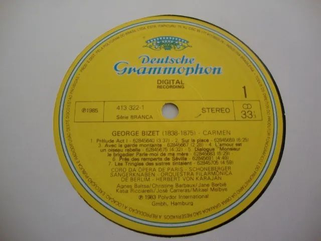 LP Vinil Deutsche Grammonphon Bizet Carmen . - Foto 2