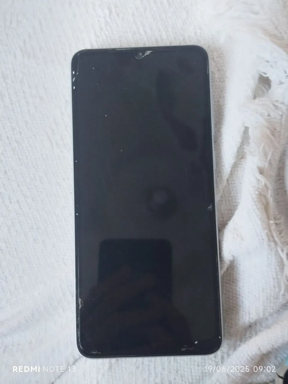 Celular Samsung a05 com defeito na tela