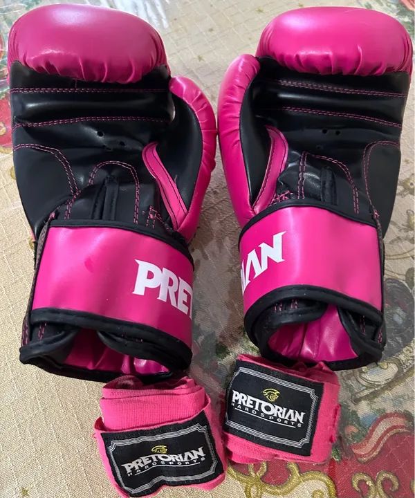 Luvas de Boxe Pretorian - Rosa - Foto 2