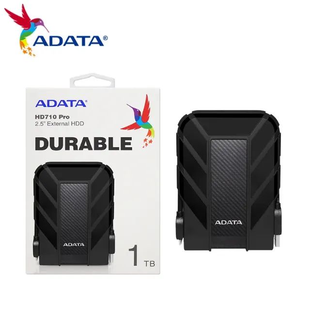 Disco Rígido externo ADATA HD710 Pro 1TB USB 3.1 IP68, Novo, Lacrado